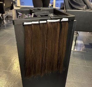 Your personal hair, ready to be put in place